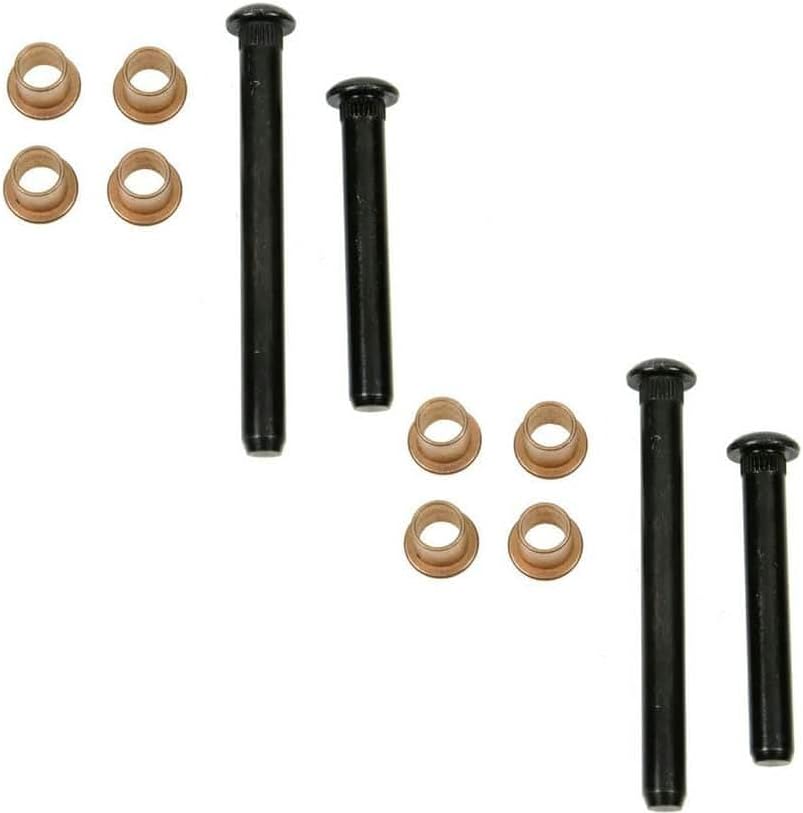 Replacement Door Hinge Pin and Bushing Kit Set (4 Pins and 8 Bushings) Compatible with Chrysler Dodge (EB118642)