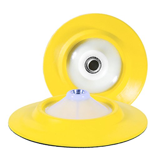 Plato flexible Farécla G MOP de 8" y rosca 14mm para abrillantar curvas
