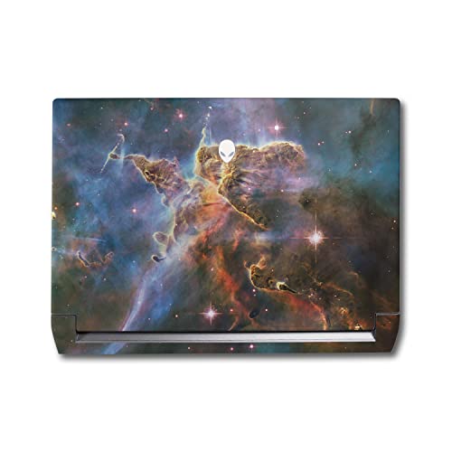 Image of MightySkins Skin Compatible with Alienware M17 R5 (2022) Full Wrap Kit - Golden Nebula | Protective, Durable, and Unique Vinyl Decal wrap Cover | Easy to Apply & Change Styles | Made in The USA