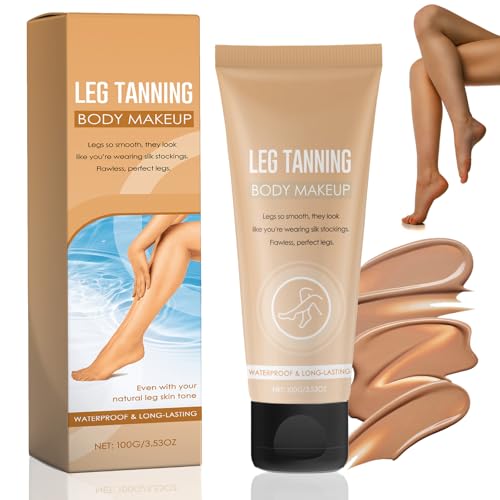 Maquillaje de piernas resistente al agua, base de maquillaje corporal Skin Perfecting, maquillaje para cubrir tatuajes, maquillaje resistente al agua para piernas sin transferencia para cicatrices