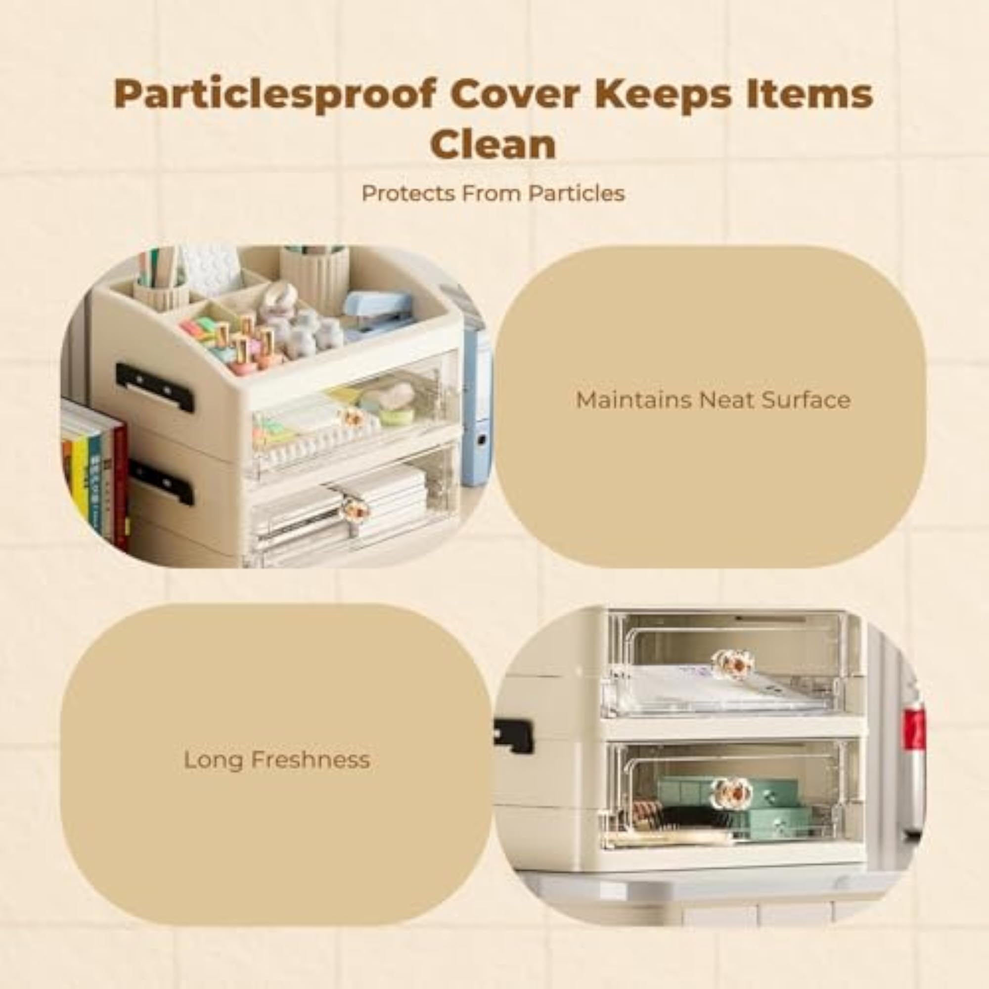 Makeup Organizer, Multitier Storage Box