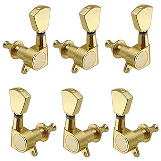 Gazechimp Lot 6pcs Clés Chevilles Mécaniques Accordeurs Tuners à Cordes Bouton Tulipe Accessoire Remplacement pour… - Les Beatles, Paul McCartney, John Lennon, RIngo Starr, George Harrison Gazechimp Lot 6pcs Clés Chevilles Mécaniques Accordeurs Tuners à Cordes Bouton Tulipe Accessoire Remplacement pour… – Image 2