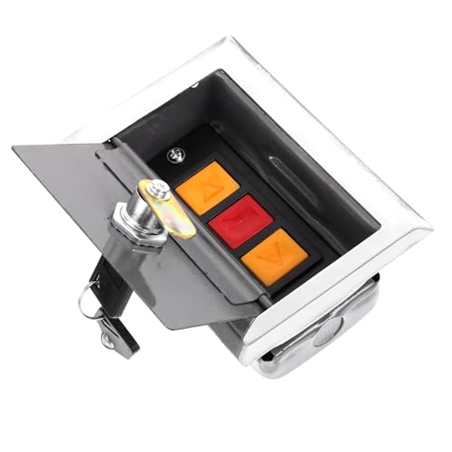 Pulsador manual para persianas enrollables WOONEKY y caja de interruptor exterior