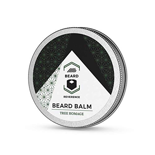 Eucalyptus Beard Balm - All Natural Ingredients – Refreshing Spa-Like Scent – Enhanced with Tea Tree, Argan, & Jojoba Oils - Shape, Style, Condition & Soften Beards and Mustaches