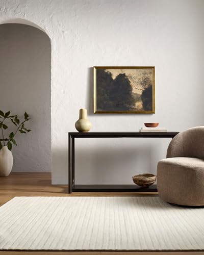 Mark&Day Wool Rug 9x12 Ivory Cottage Area Mat