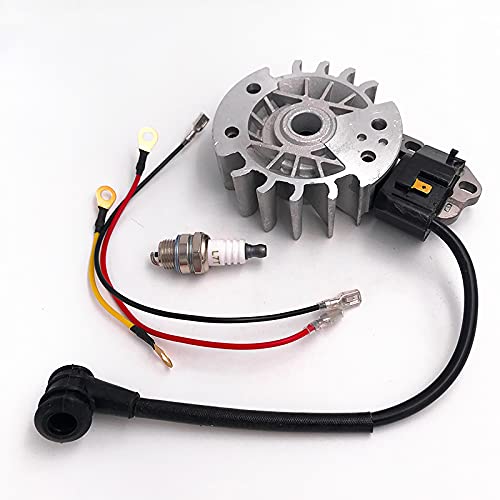 Kit de bujías de Bobina de Encendido Volante for Motosierra 021 023 025 MS210 MS230 MS250 MS 210 230 250 Accesorios de Repuesto para cortacésped