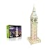 SLCE Puzzle 3D Bambini, con Tubo A LED E Altoparlante Bluetooth, Big Ben Kit Modello, Puzzle 3D in Legno - Regali di Natale di Compleanno Creativo per I Ragazzi E Le Ragazze, 63 Pezzi