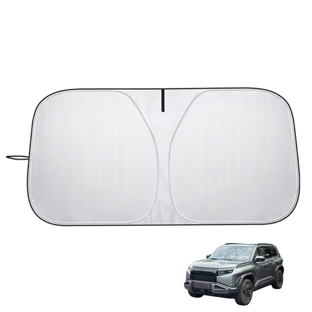 AMHVMU Car Windshield Foldable Sunshades,for BYD Ti3
