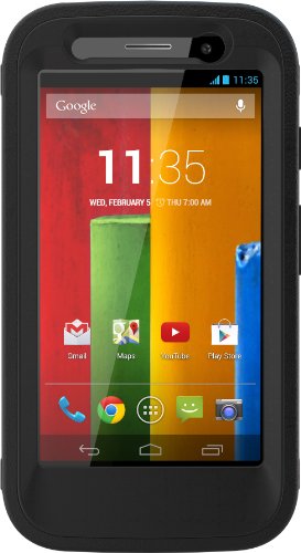 OTTERBOX DEFENDER SERIES for Moto G (1st Gen ONLY) - Retail Packaging - BLACK
