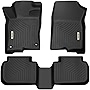 OEDRO Floor Mats Compatible for 2022-2023 Honda Civic Sedan / Hatchback (Not Fit 2rd Row with USB Port ), Black TPE All-Weather Floor Liners