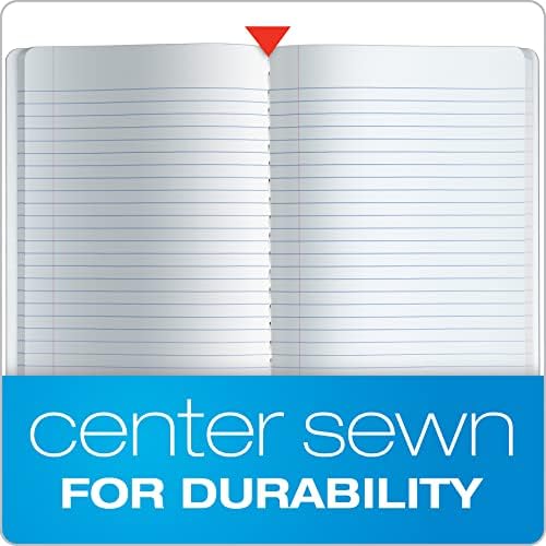 Oxford Kompozisyon Defterleri, 6'lı Paket, Kolej Çizgili Kağıt, 9-3/4 x 7-1/2 inç, 100 Yaprak, Çeşitli Pastel Kılıflar (63760) - Görsel 4