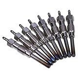 JEENDA Glow Plugs 5614017 12338771 Compatible with Hummer HMMWV Avenger M998 M1035 M1037 6.5L 6.2L Diesel Engines 8 PCS