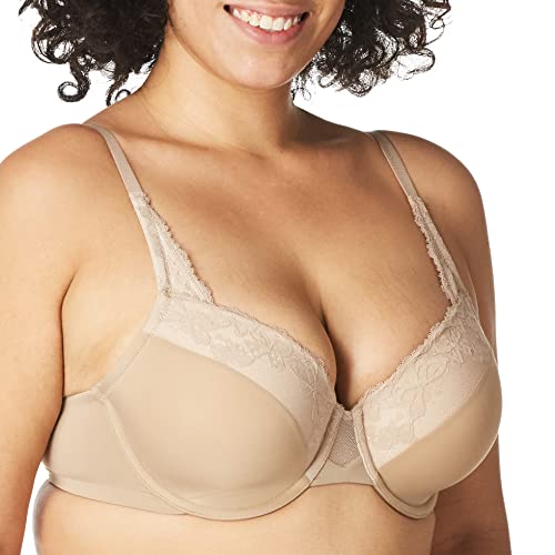 Olga Women's Plus Size Cloud 9 Underwire Contour Lace Bra3