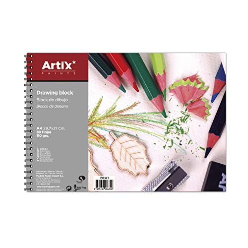 Cervantes - Blocco da disegno A4, 21 x 29.7 cm