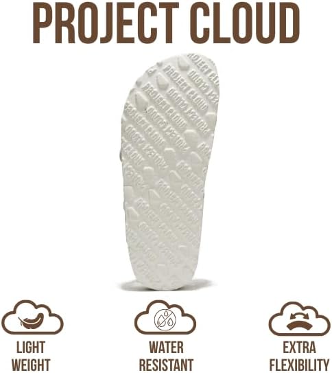 Project Cloud 100% Genuine Leather Womens Sandals -Lightweight Womens Slides Memory Foam Insole & Cork Footbed Sandals Women - Non-Slip Beach Essentials Summer Sandals for Women 2026 (Lian) - Image 5