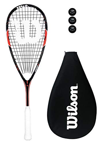Racchetta da squash Wilson Whip 155 BLX + 3