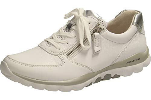 Preisvergleich Produktbild Gabor 46.968 Damen Sneakers Weiß / Silber, EU 37,5
