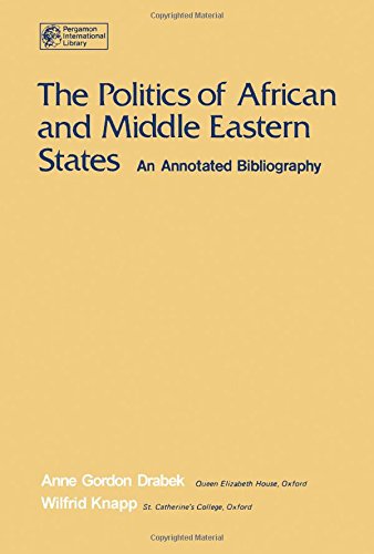 Buy Politics of African and Middle Eastern States: An Annotated Bibliography — BookShops.in
