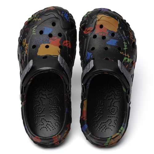 Image of Meidiastra Men's Clogs Garden Shoes Adult Slip On Outdoor Athletic Sports Sandals Summer Water Beach Shoes Casual Slippers Lightweight Breathable Non Slip