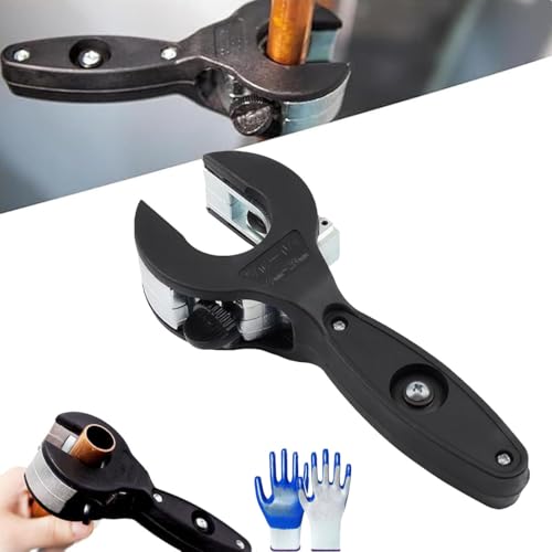 Ratcheting Tubing Cutter - Copper Pipe Cutter, Tubing Cutter 1/4