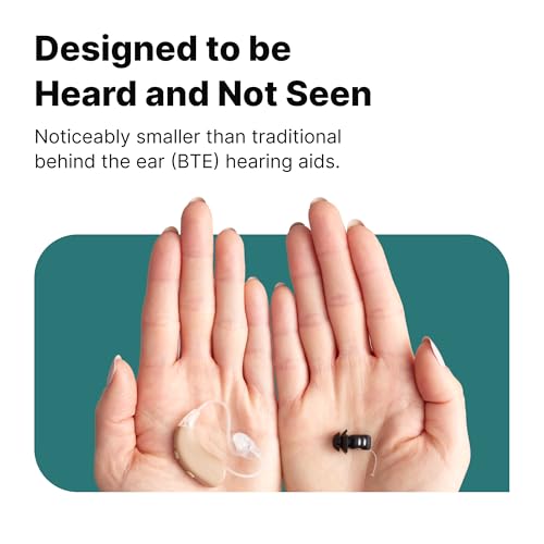 Stop Missing Conversations! Best Rechargeable Hearing Aids for Seniors (2026) 5 EARGO Eargo SE Self-Fitting FDA-Cleared OTC Adult Hearing Aids - Virtually Invisible CIC, Rechargeable, Lifetime Customer Support