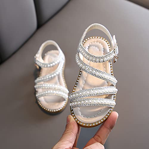 Toddler Flower Girl Sandals Girl Summer Dress Shoes Open Toe Little Girls Princess Dress up Clothes for Little Girls2