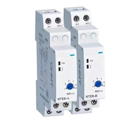Miniteur numérique sur rail DIN NTE8 retardateur arrêt CA 220V CC 24V