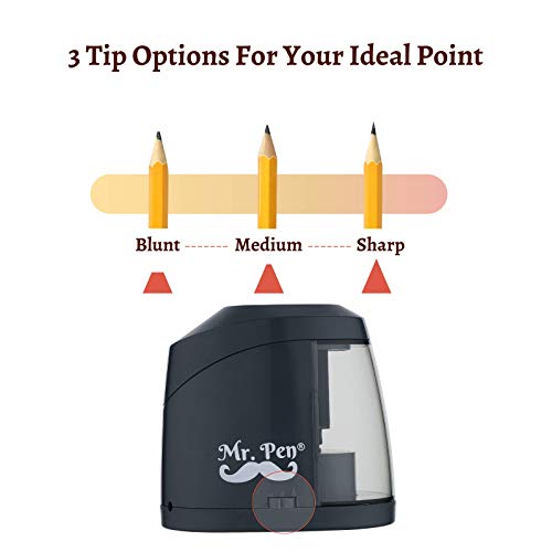 Mr. Pen- Electric Pencil Sharpener, Electric Sharpener Pencil, Electric Pencil Sharpener For Kids, Automatic Pencil Sharpener #TOP1