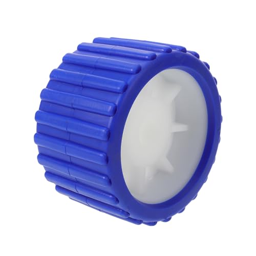 Operitacx Boat Roller for Trailer Ribbed Replacement Wheel Trailer Roller Easy Installation Smooth Rolling Design Compatible with All Trailer Types