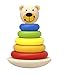 Tooky Toys tkf004 Holz Bär Tower, Mehrfarbig