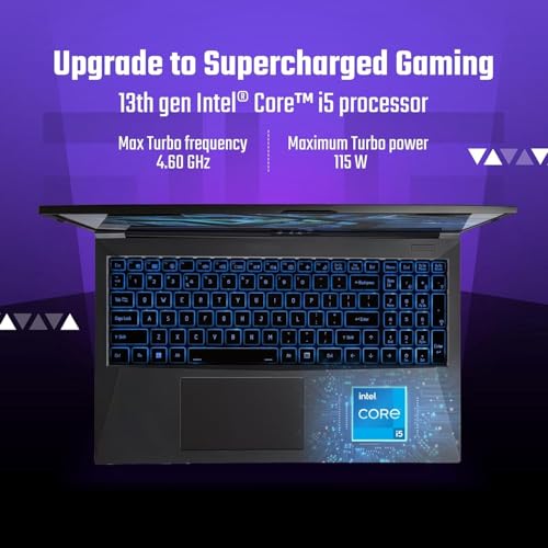 Image of acer ALG, 13th Gen Intel Core i5-13500H, NVIDIA GeForce RTX 3050-6GB DDR6, 16GB RAM, 512GB SSD, FHD 15.6 inch /39.62 cm, 144Hz, Windows 11 Home, Steel Gray, 1.99 KG, AL15G-53,Gaming Laptop