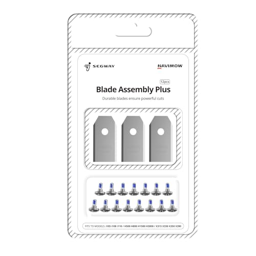 Segway Cuchillas de repuesto (12 unidades) para robots cortacésped i2 AWD, i2 LiDAR, i2 LiDAR Pro, i1, H1, H2, X3, X4, Terranox - imagen 2