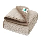 luciphia Hundedecke wasserdicht für Sofa Bett Khaki Beige 71x100cm