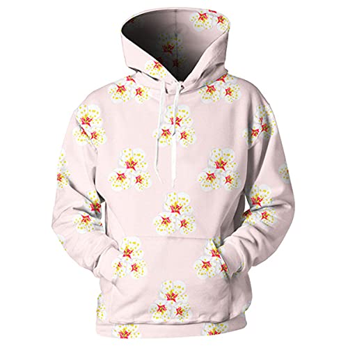 Sweat 3D paysage tropical pull décontracté parfait pour vos sorties streetwear urbaines
