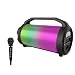 Produktbild iDance Cyclone 400 Tragbarer Lautsprecher mit Karaoke (Bluetooth, MP3, USB, FM Radio, Partylichtsystem)