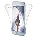 Produktbild NALIA 360 Grad Hülle kompatibel mit Samsung Galaxy A5 2017, Full Cover Rundum Doppel-Schutz Handyhülle, Dünnes Ganzkörper Silikon Case, Transparente Schutzhülle Vorne & Hinten, Farbe:Transparent