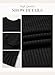 Dokotoo Fall Dresses for Women 2025 V Neck Ribbed Knit Texture Empire Waist Long Sleeve Dress Swing Flared Ruffle A Line Cute Casual Loose Flowy Wedding Guest Party Short Mini Dress Black Small