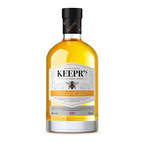 Keepr's Honey Gin - Classic London Dry Gin Infused Cover