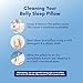 Pillow for Stomach Sleeper – Cooling Gel Memory Foam Cushion with Moisture-Wicking Cover – Cool Gentle Ultra Thin Pillow for Sleeping – Slim Flat Pillows for Sleeping Thin Ultimate Comfort - 28