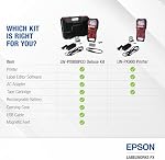 Epson LABELWORKS LW-PX900PCD Industrial Label Maker Kit - Complete Kit with Accessories, Compatible with All Epson LABELWORKS PX Tape Types, Portable Handheld Label Printer | Handheld industrial label printer kit with accessories, compatible with all