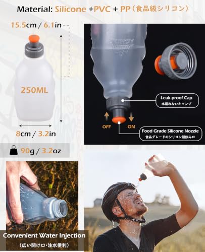 Image of TRIWONDER Running Vest Hydration Pack Backpack for Men & Women, Lightweight Trail Marathon Run Race Vest for Cycling Jogging