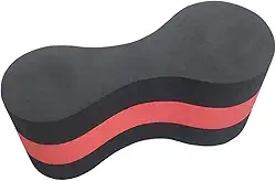 Polibóia Pull Buoy EVA Boia Flutuador de Perna Natação Vermelho
