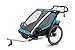 Produktbild Thule Chariot Sport 2, Blau, Fahrradanhänger, Joggingtransporter, Buggy / für 2 Kinder