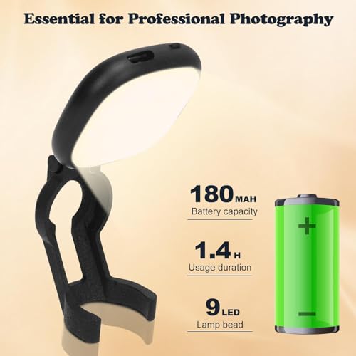 Éclairage LED Pocket 3 portable température réglable pour interview