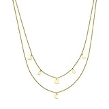 🌺 WASSERFESTER SCHMUCK: PURELEI verwendet nur hochwertige Materialien, sodass eine optimale Beständigkeit garantiert ist. Die aus Edelstahl gefertigten Ketten vereinen somit beides: Style und Qualität.
