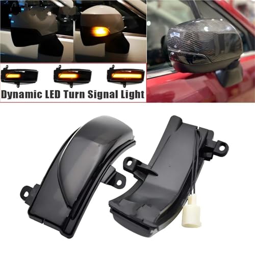 Intermitentes dinámicos LED de espejo para Subaru Forester SJ 2014-2018 5
