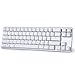 Mini Gioco Meccanico Della Tastiera Outemu Marrone Sensore 68-Pulsante (60%) Cablata Gaming Tastiera-Bianco Argento Magicforce Da Qisan