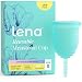 Lena Menstrual Cup - Reusable Period Cup - Tampon and Pad Alternative - Regular Flow - Small - Turquoise