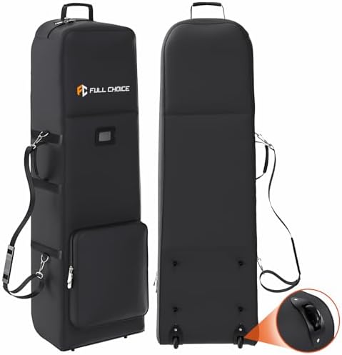 Soft-Sided Golf Travel Bag for Airlines with Wheels, Golf Travel ...
