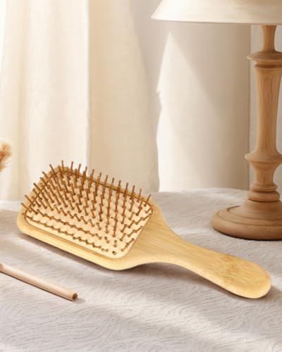 Hair Brush for All Hair Types, Paddle Detangling Brush for Thick, Curly, Thin, Long, Short Hair, for Men, Women, Valentine's Day Present